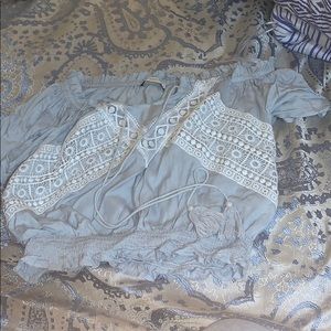 Light blue cute top